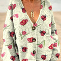 womens-lovely-insects-pattern-art-print-casual-pullover-sweater
