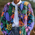 beautiful-colorful-flowers-and-leaves-painting-art-print-buttoned-cardigan-sweater-rmd9