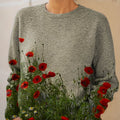 womens-vintage-floral-pattern-art-print-knit-pullover-sweater-g6rm