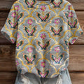 womens-vintage-butterfly-art-print-casual-crew-neck-short-sleeve-knitted-sweater