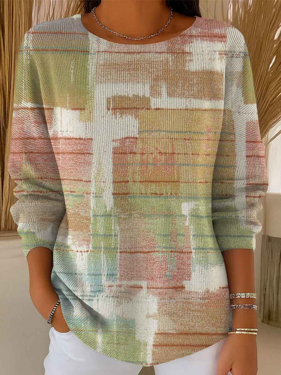 womens-gradient-striped-casual-pullover-sweater-5wez