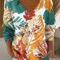 womens-autumn-leaves-orange-casual-print-pullover-sweater-6sgm