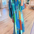 Colorful Horizontal Striped Dress