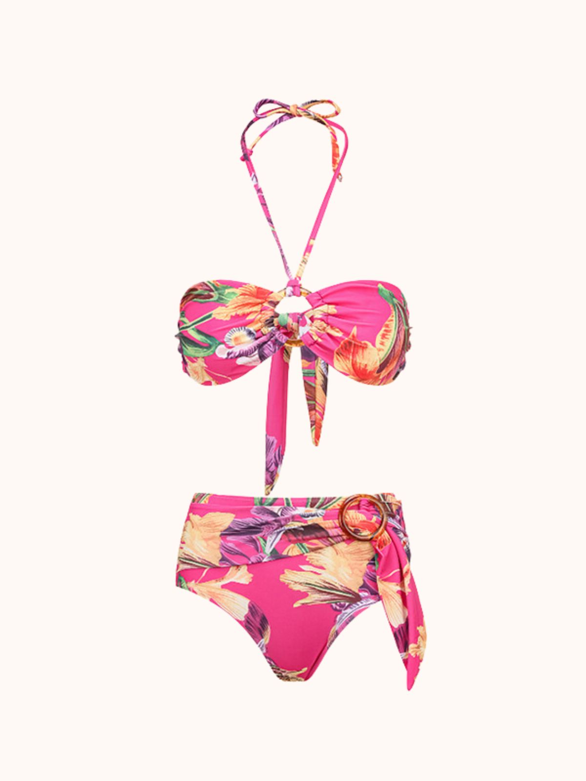 Lilith Printed Bikini Two Piece Set
