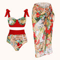 Rosemary Bikini Three Piece Set