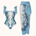 Ensemble de maillot de bain imprimé Tabitha deux pièces 