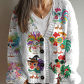 vintage-chicken-art-print-buttoned-v-neck-cardigan-sweater-rsh6