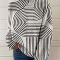 womens-abstract-art-lines-print-knit-turtleneck-pullover-sweater-qev4
