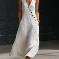 Minimalist And Cozy Button-up Dress