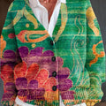 beautiful-colorful-ethnic-floral-painting-art-print-buttoned-v-neck-cardigan-sweater-mu32