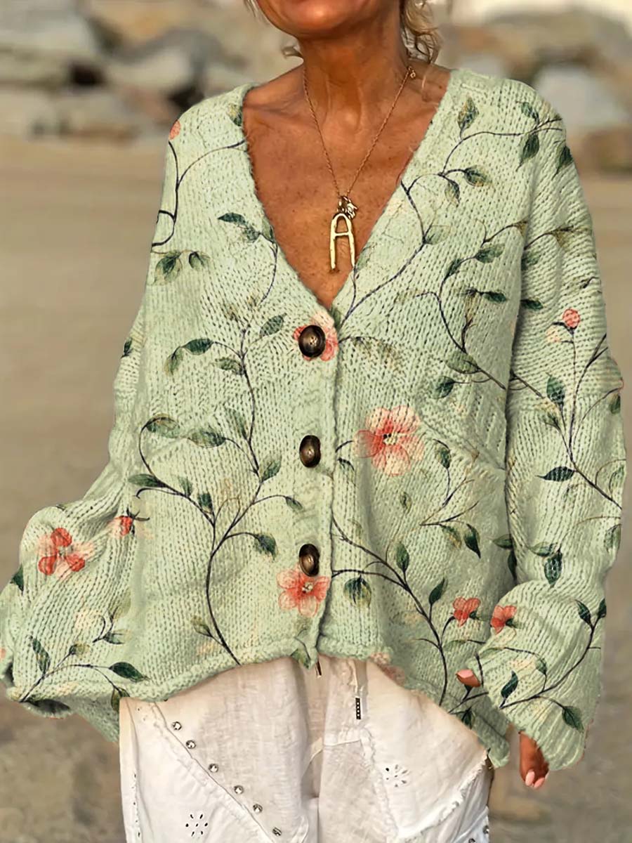 womens-retro-art-flowers-casual-pullover-sweater-bl3k