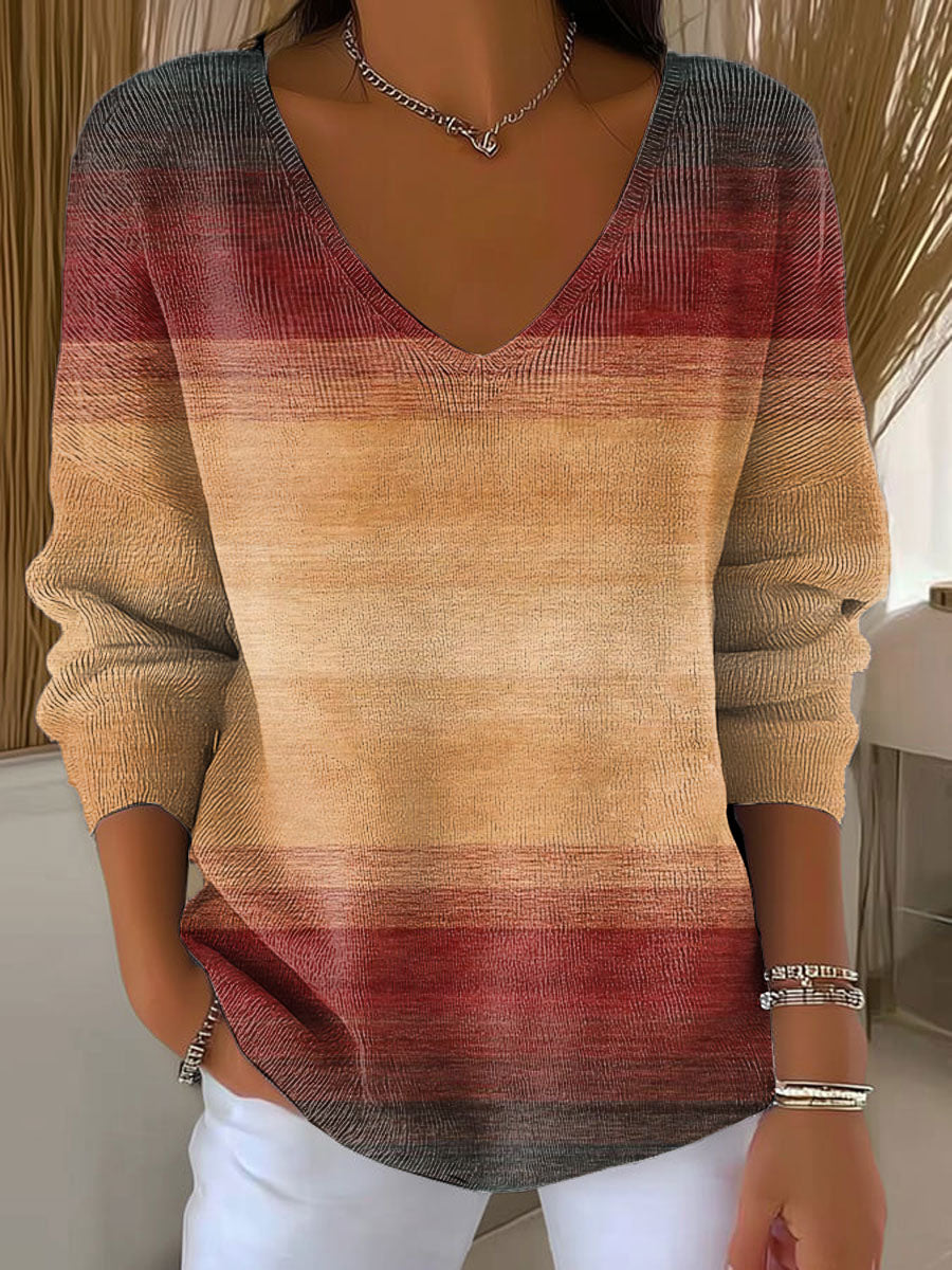 womens-autumn-gradient-striped-casual-pullover-sweater-aqme