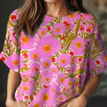 womens-vintage-floral-art-print-casual-crew-neck-short-sleeve-knitted-sweater-9z8b