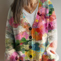 vintage-flower-art-print-buttoned-v-neck-cardigan-sweater-mtgn