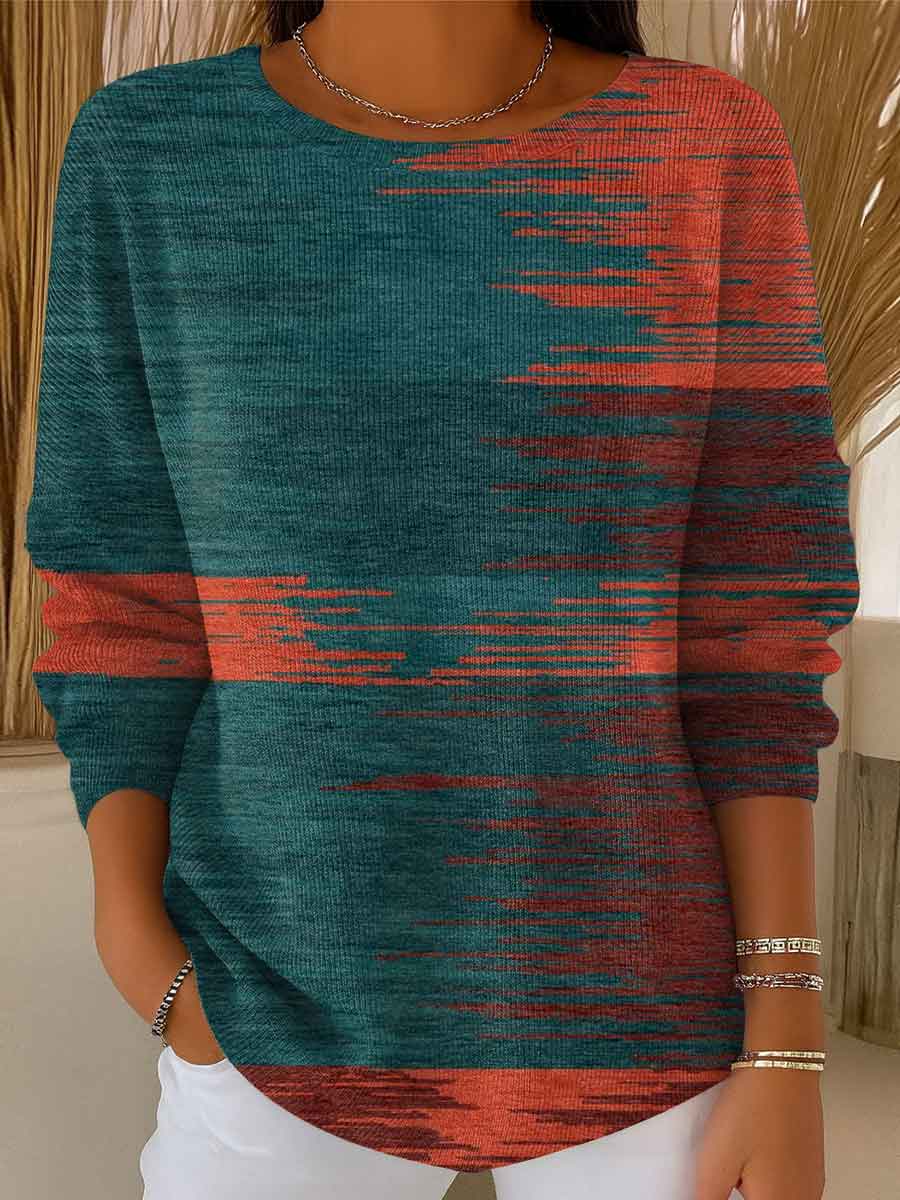 womens-gradient-striped-casual-pullover-sweater-ykz0