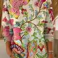 womens-vintage-flower-art-print-casual-pullover-sweater-ofcc