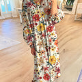 Women's Flowers Floral Art Casual Print Dress