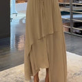 Women's Fashionable Asymmetrical Flowing Skirt