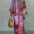 Women's Vintage Art Comfortable Loose Cotton Linen Wide-leg Pants Two-piece Set