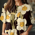 womens-vintage-floral-art-print-casual-crew-neck-short-sleeve-knitted-sweater-4kd2