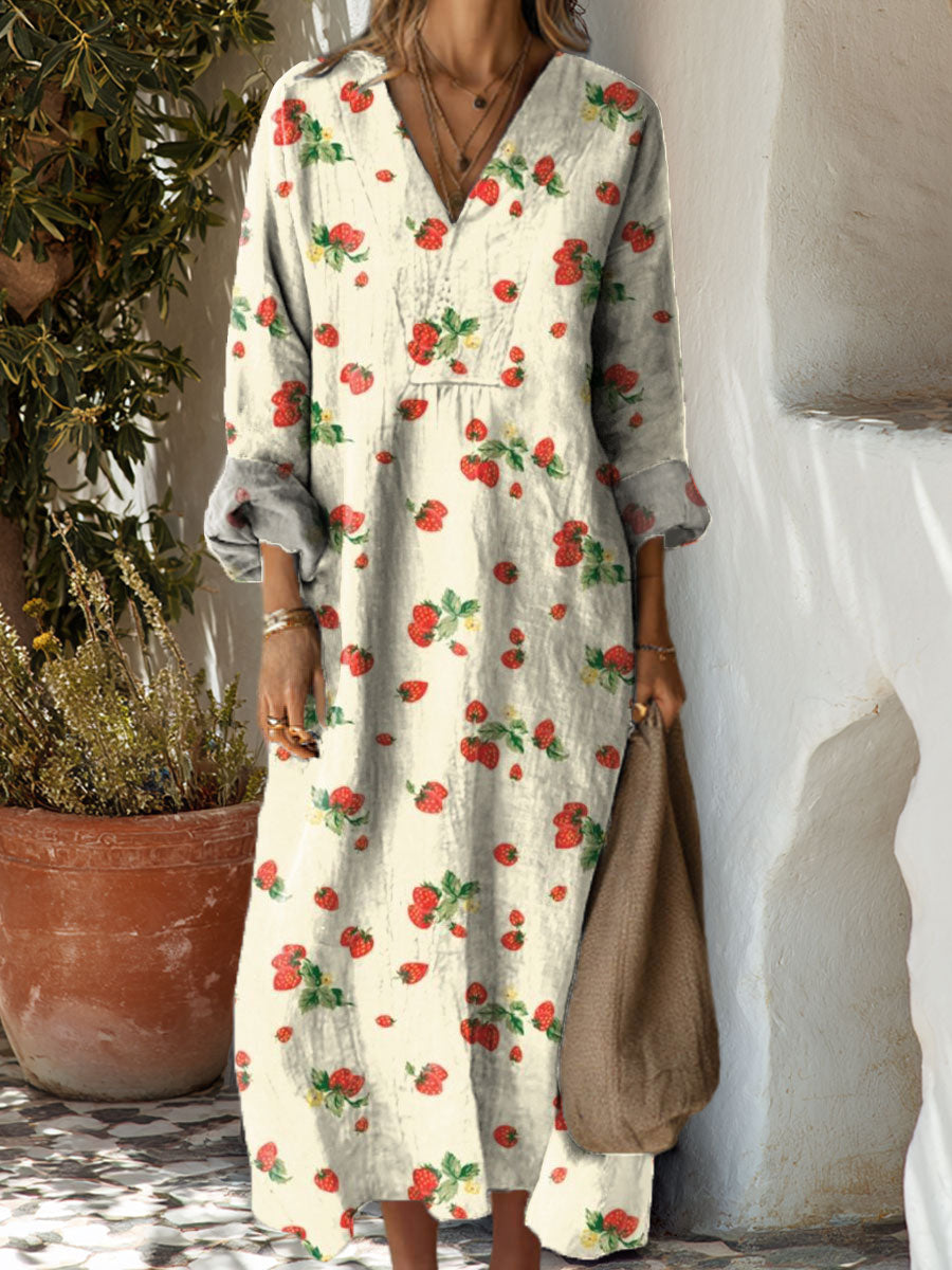 Women's Flowers Floral Art Casual Print Dress