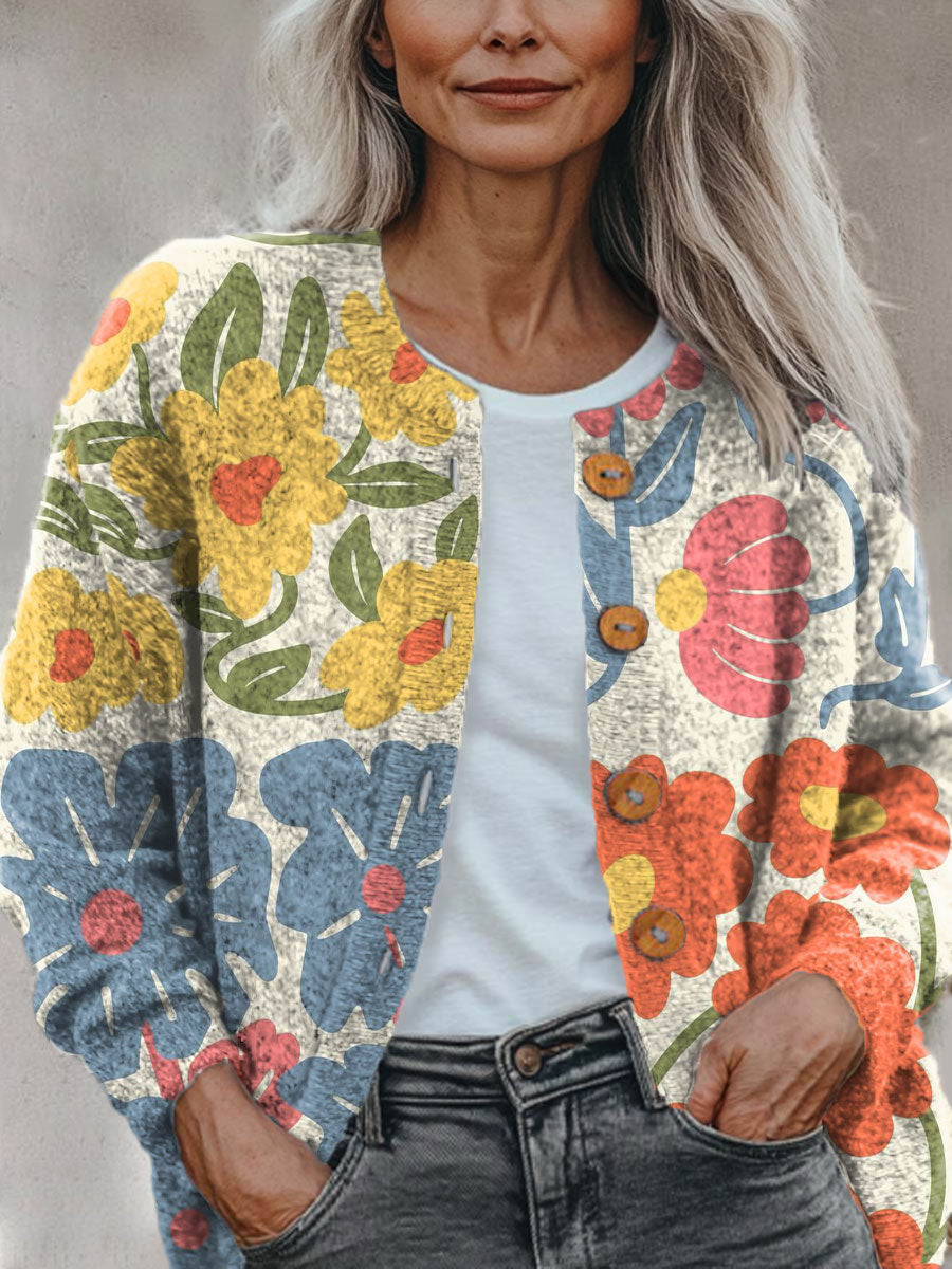 simple-floral-multicolor-print-buttoned-cardigan-sweater-cjz7