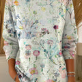 womens-vintage-floral-pattern-art-print-casual-pullover-sweater-yw96