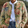 vintage-beautiful-floral-painting-art-print-buttoned-cardigan-sweater-mbt9