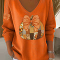 womens-vintage-pumpkin-art-print-casual-pullover-sweater-2z9q
