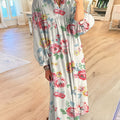 Women's Flowers Floral Art Casual Print Dress