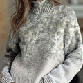 womens-vintage-art-flower-print-knit-turtleneck-pullover-sweater-xugt