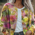 womens-vintage-floral-pattern-art-print-buttoned-cardigan-sweater-bwbr
