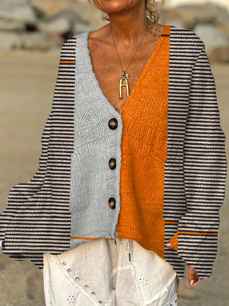 womens-vintage-abstract-geometric-art-print-casual-pullover-sweater-hya0