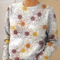 womens-floral-pattern-art-print-knit-pullover-sweater-csza