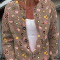 floral-print-buttoned-casual-cardigan-sweater