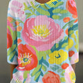 womens-vintage-flower-art-print-casual-pullover-sweater-7o76