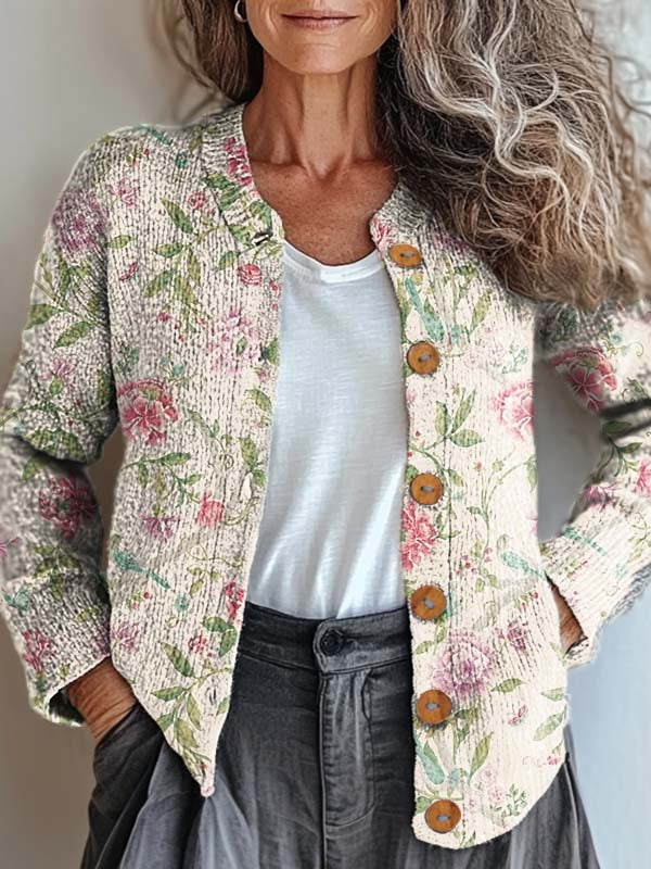womens-retro-art-floral-print-buttoned-cardigan-sweater-6dfx