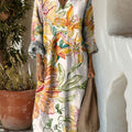 Women's Bright Flowers Art Print Dress