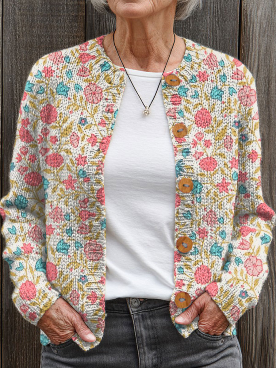 vintage-flower-art-print-buttoned-cardigan-sweater-6h1p