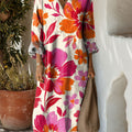 Women's Flowers Art Casual Print Dress