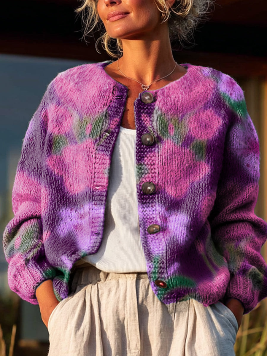 beautiful-colorful-floral-painting-art-print-buttoned-cardigan-sweater-f6pr