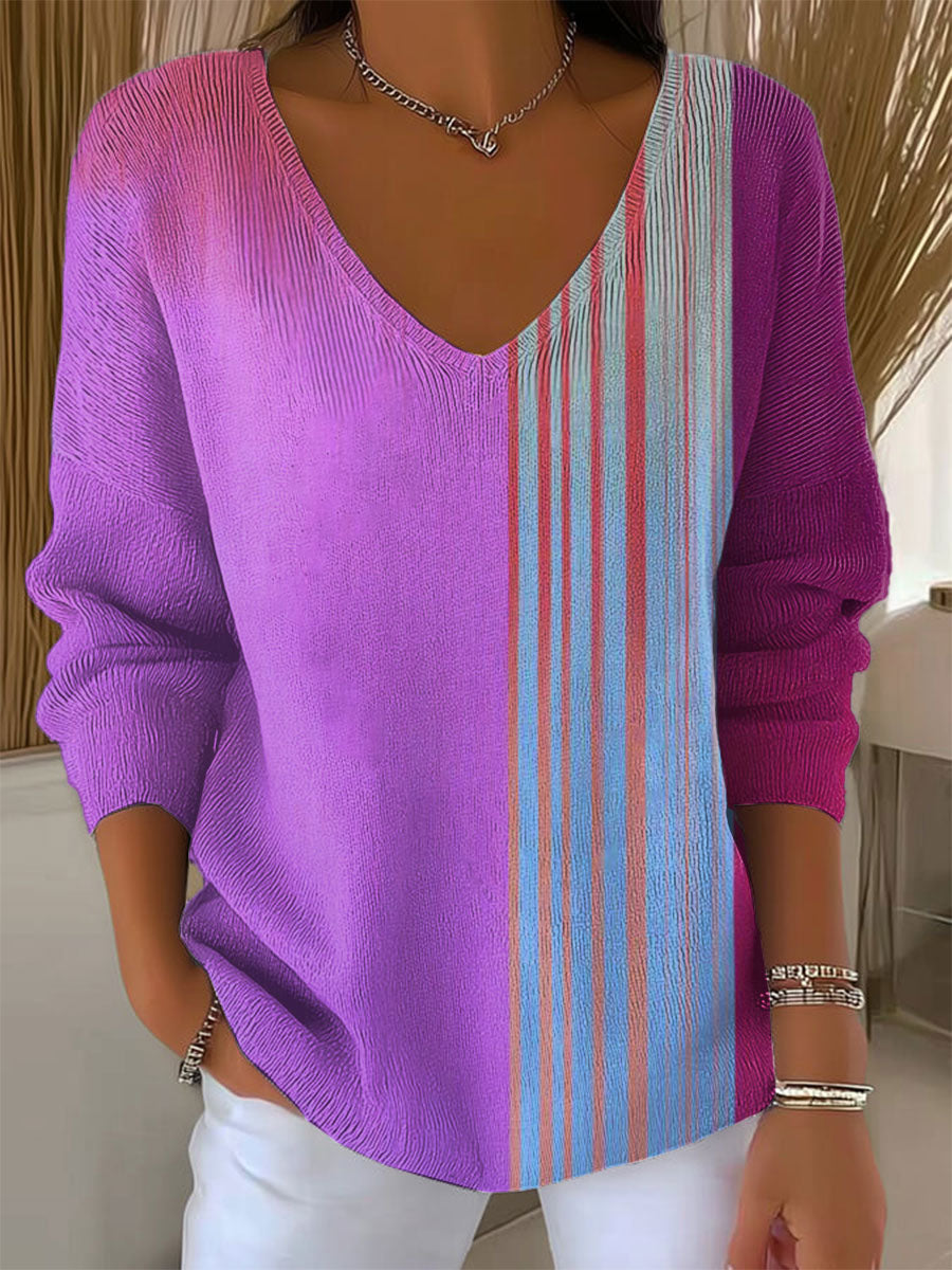 womens-vintage-abstract-geometric-art-print-casual-pullover-sweater-d8c5