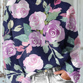 beautiful-large-rose-flower-painting-art-print-knit-turtleneck-pullover-sweater