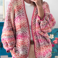 multicolor-chunky-knit-cardigan-sweater