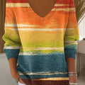 womens-vintage-gradient-art-print-casual-pullover-sweater-nieh
