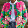 beautiful-bright-large-flower-painting-art-print-buttoned-cardigan-sweater
