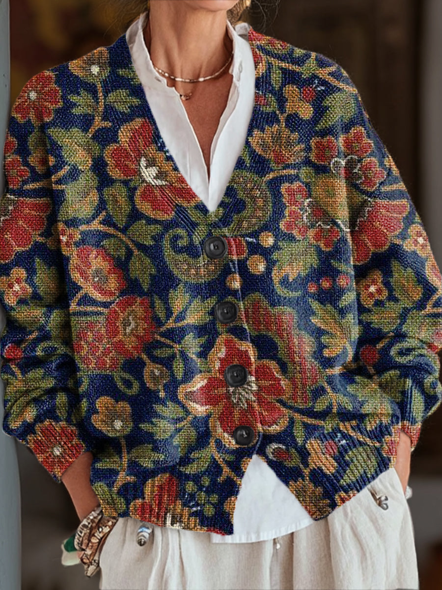 vintage-ethnic-floral-art-print-buttoned-v-neck-cardigan-sweater-g2hv
