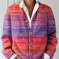 womens-gradient-pattern-art-print-buttoned-cardigan-sweater