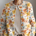 womens-artistic-creative-flowers-print-buttoned-cardigan-sweater