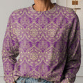 T-shirt décontracté en coton à imprimé floral vintage pour femme 
